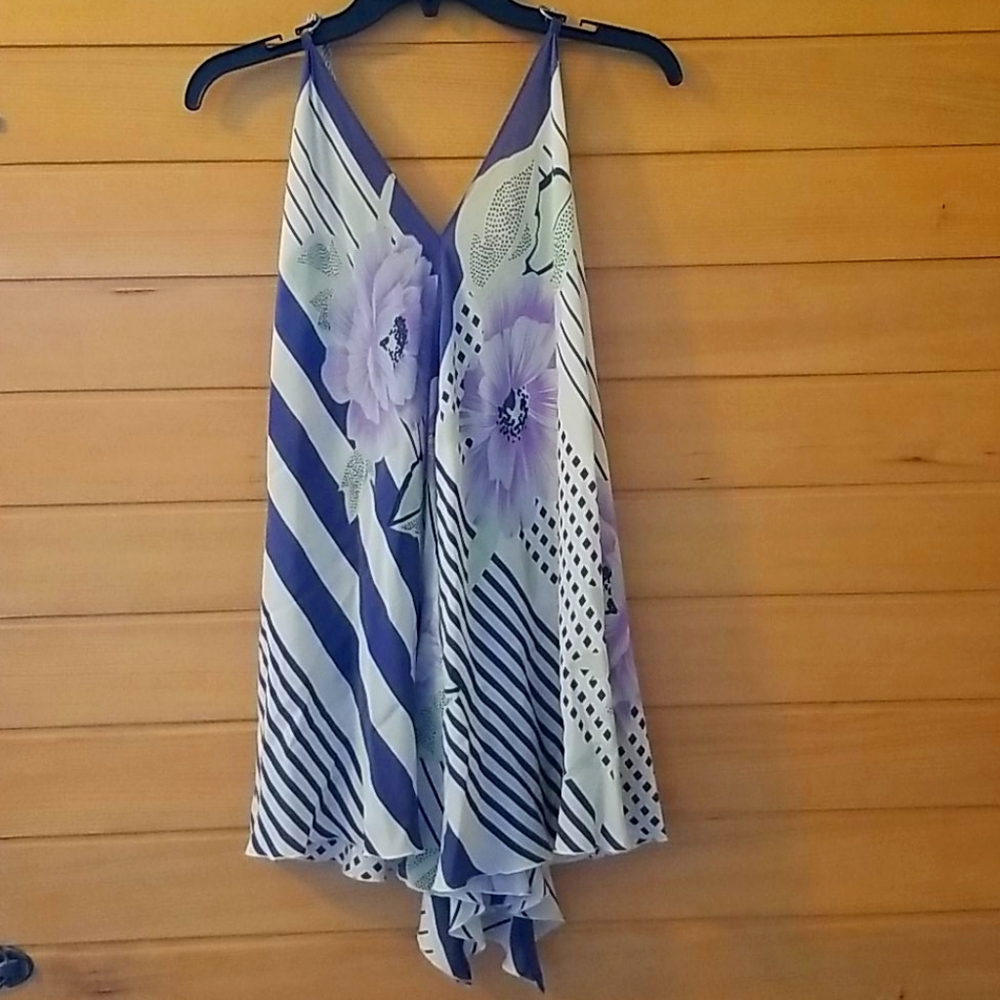 Silk halter top